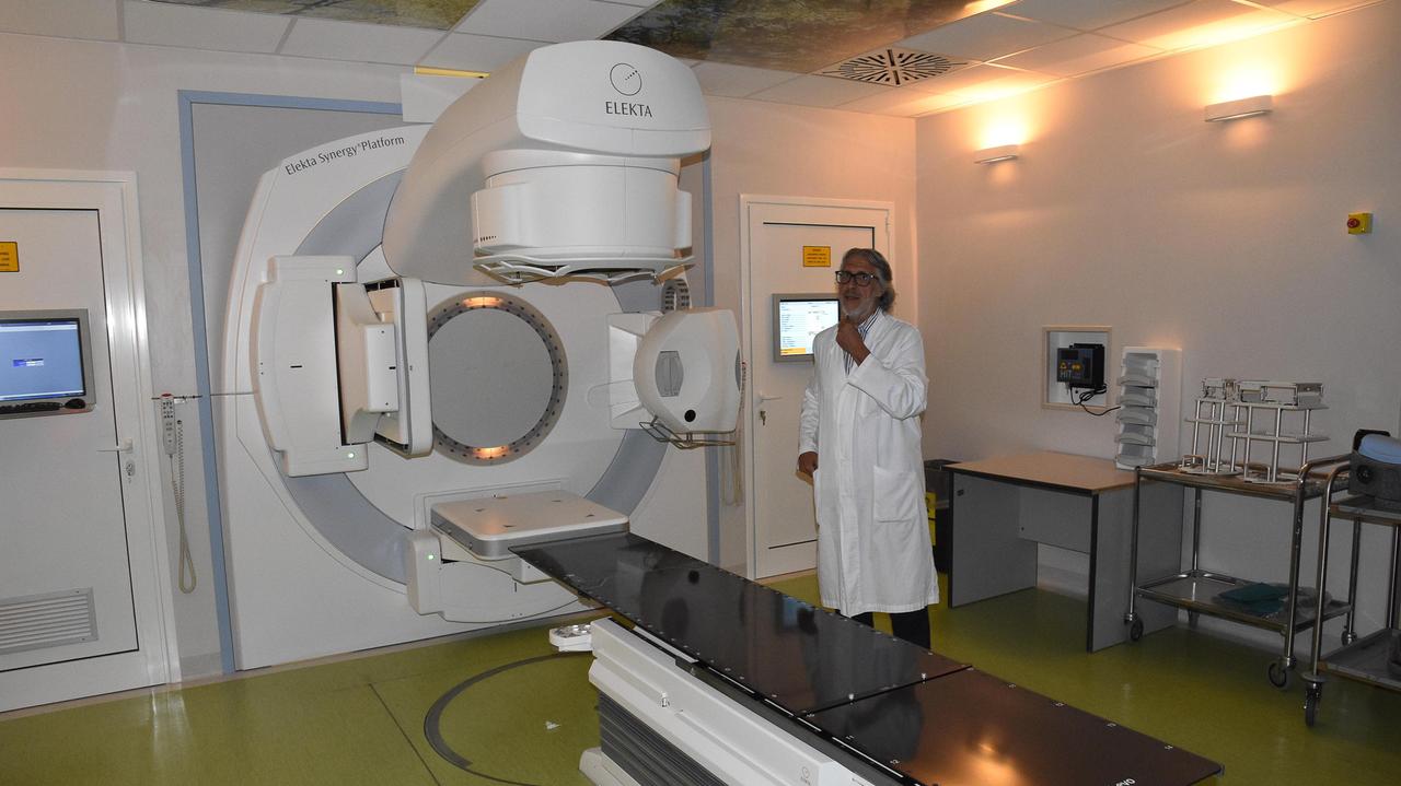 Un acceleratore per la radioterapia (foto Bf)