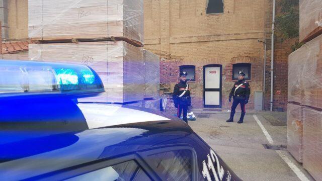 La fornace dove è avvenuto l'omicidio (foto agenziaimpress.it)