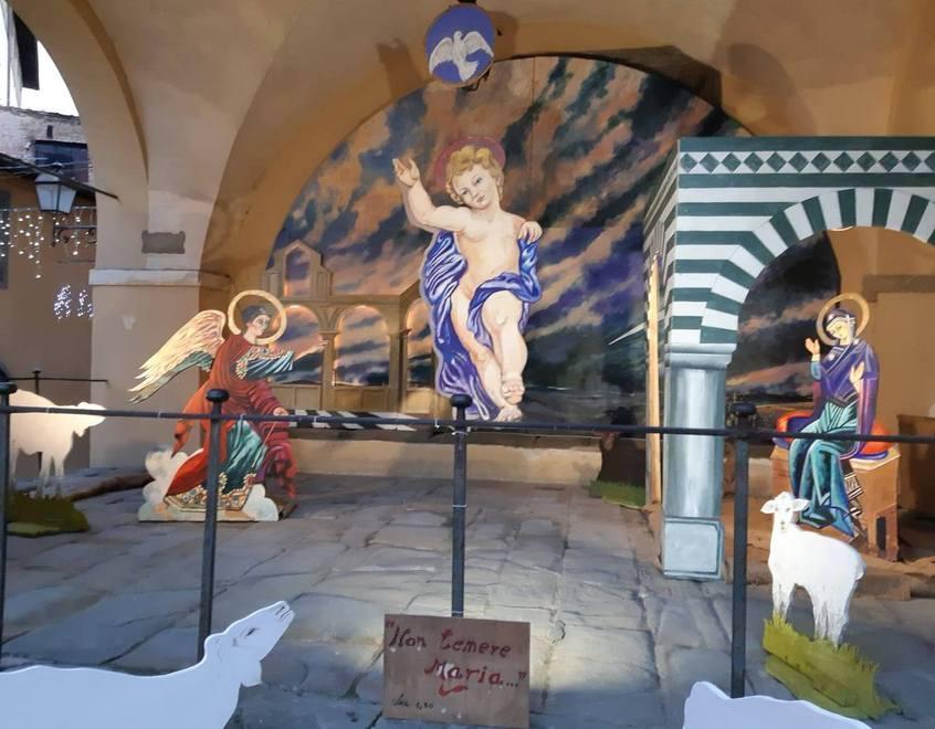 Il presepe finito nel mirino dei ladri a Fucecchio