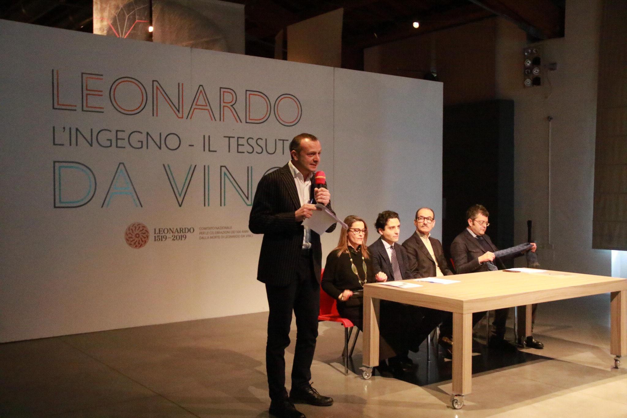 Il direttore del Museo del tessuto Filippo Guarini