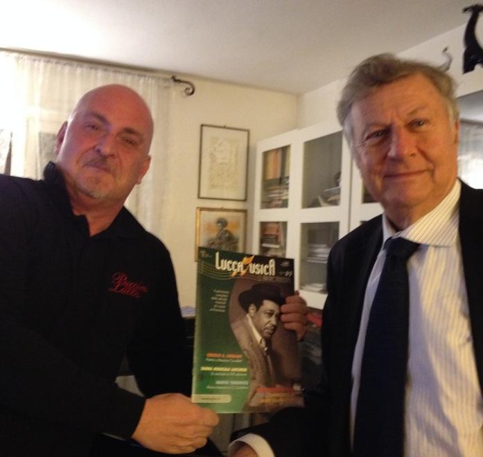 Colombini proprietario del giornale “Lucca Musica”