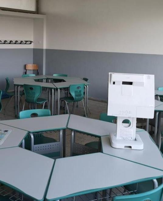 Pronte le aule all’istituto Piaggia per sette classi dell’alberghiero 