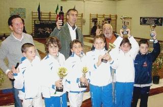 La squadra pisana del Csp Di Ciolo a Montemurlo