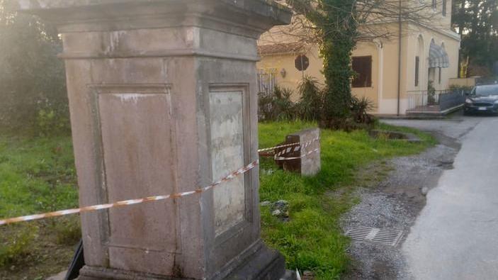 Si sposta la croce danneggiata per migliorare l’intersezione