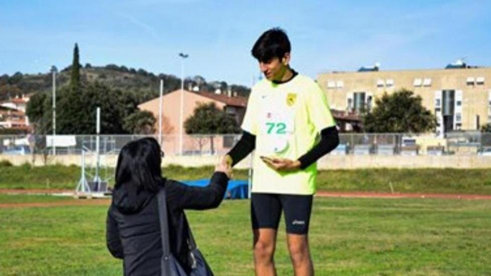 Il giovane Cutaia premiato al “Babbini”
