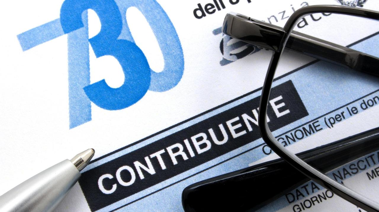 Un modello 730 per la dichiarazione dei redditi