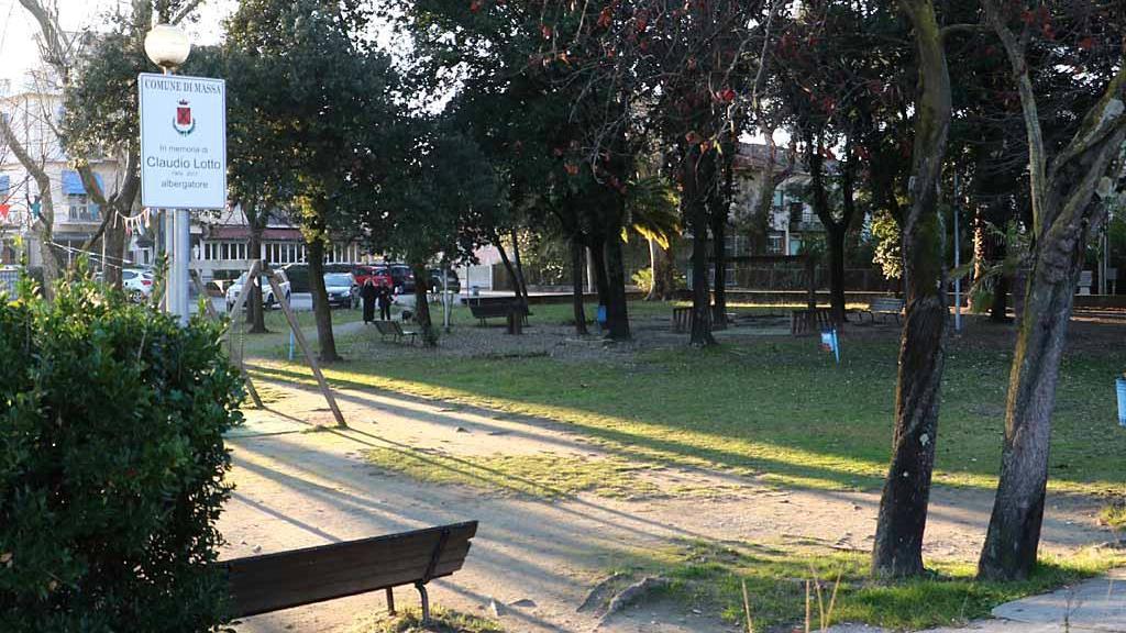 Il parco dov'è avvenuta l'aggresione