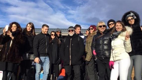 I vip salutano il Cimone
