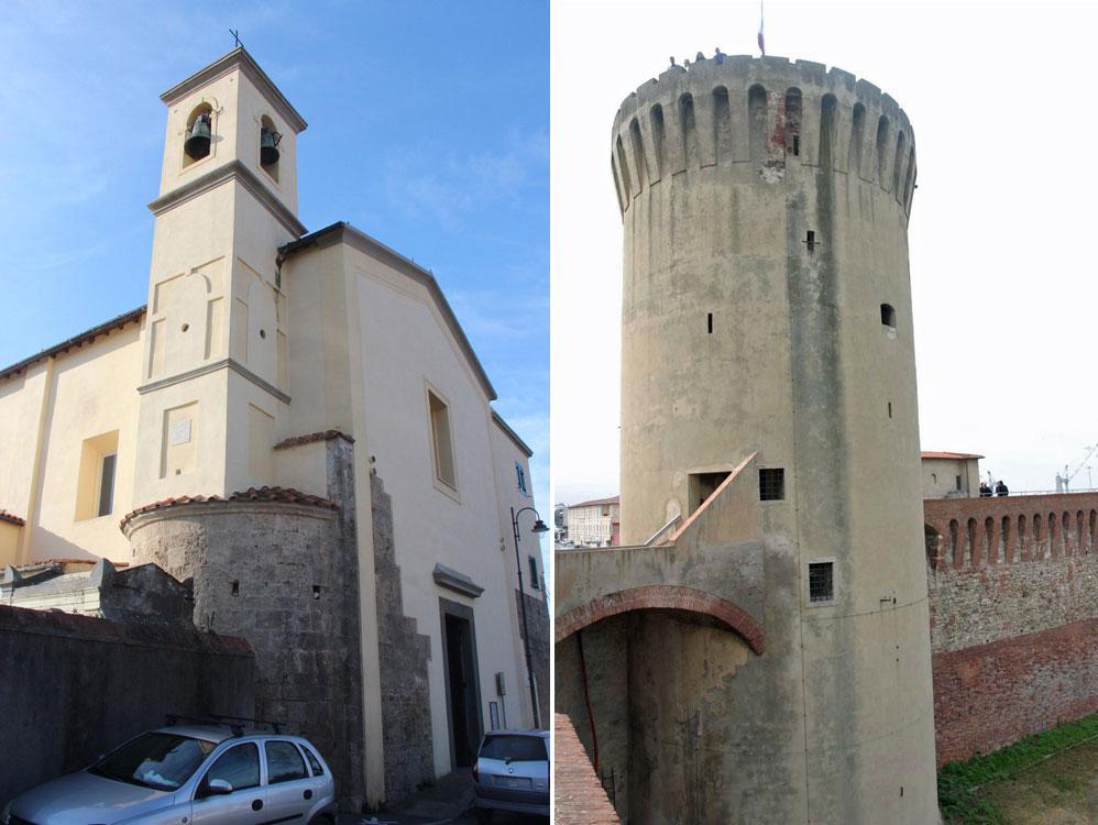 La chiesa di San Martino e il Mastio di Matilde in Fortezza Vecchia