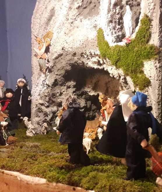 In ospedale la natività dedicata ai pellegrini 