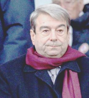 Il presidente Aldo Spinelli e Ciccio Tavano, che forse potrebbe rientrare con la Sampdoria