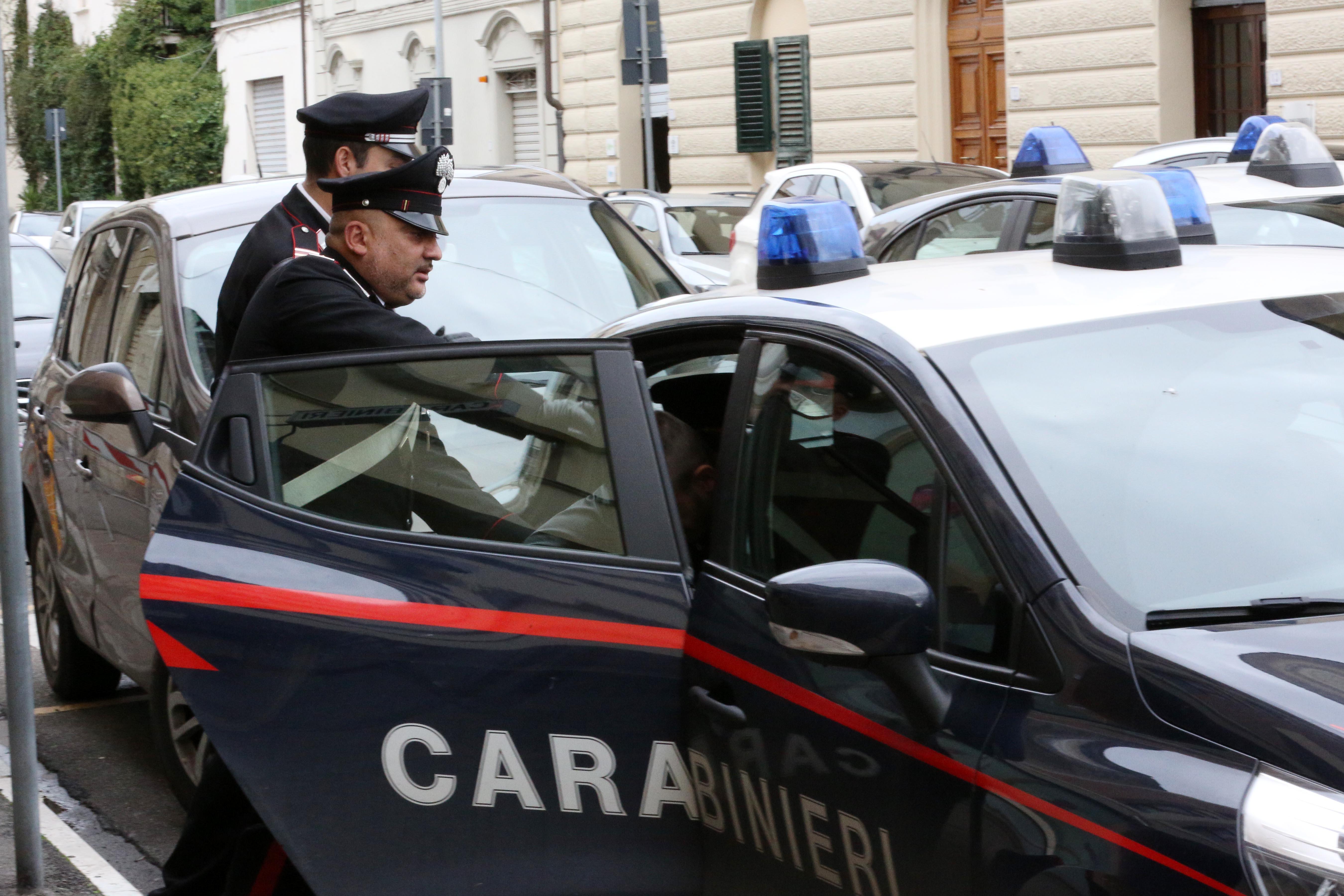 Una pattuglia dei carabinieri
