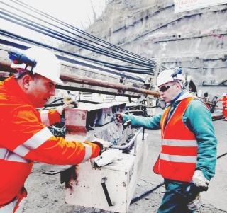 Il cantiere della Variante di Valico a cui ha partecipato anche la Baldassini-Tognozzi