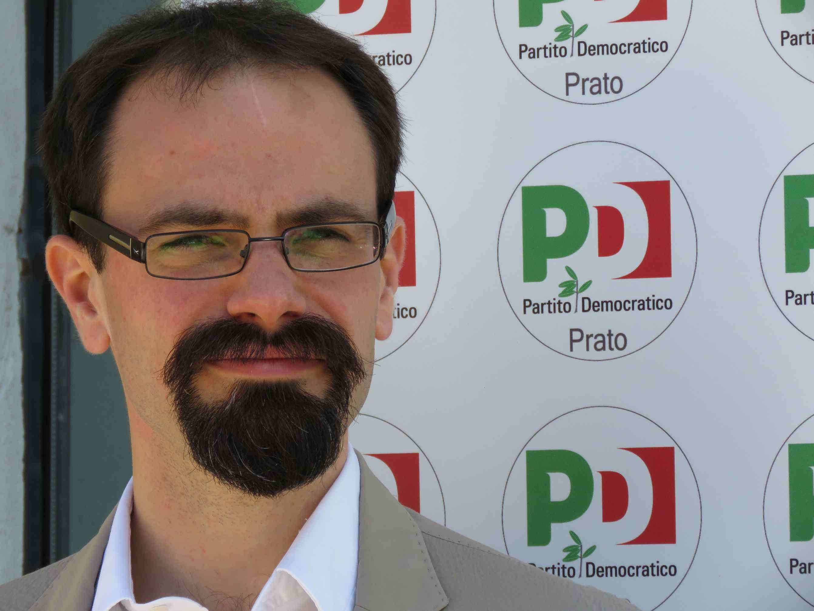 Gabriele Bosi segretario provinciale del Pd di Prato