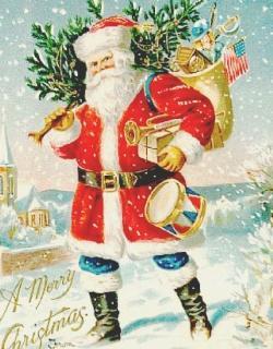 Un babbo Natale operaio