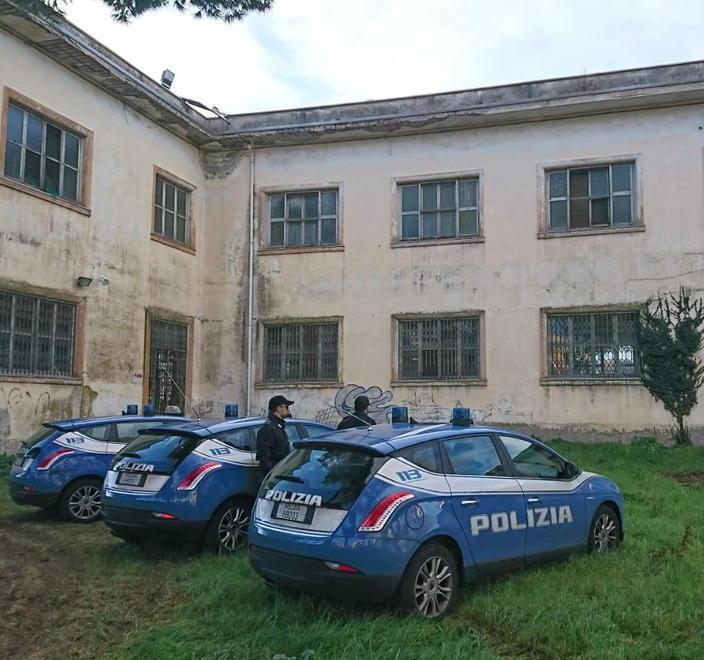 Ex colonia Olivetti in degrado blitz della polizia, un denunciato