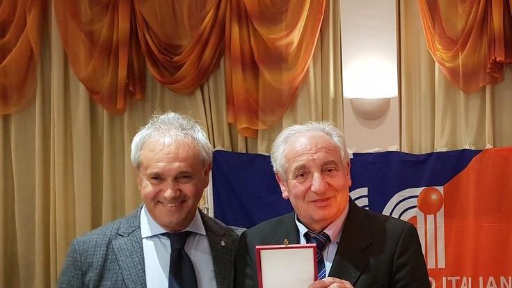 Csi, discobolo d’oro al merito consegnato a Stefano Gori
