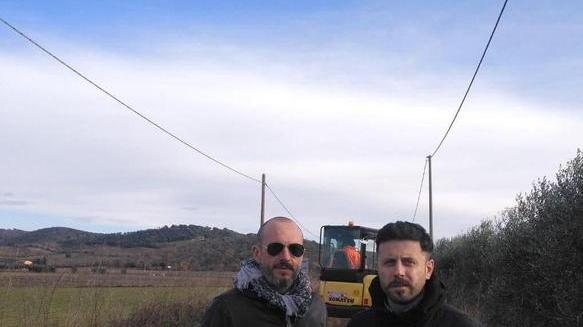 Arteria comunale via alla bitumatura