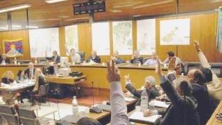 La votazione in consiglio comunale