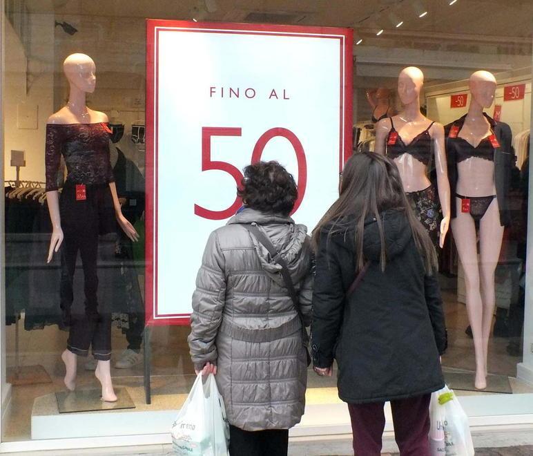 Negozianti ottimisti anche se non sono più i saldi di una volta 