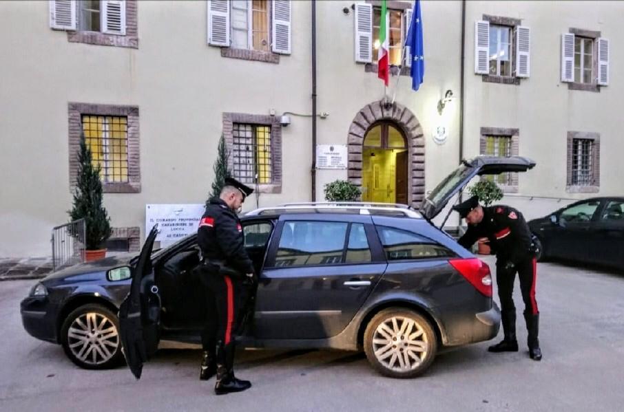 L'auto rubata