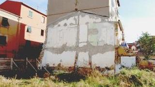 Simone Cantaridi e l’area di via Landi dove sorgeva la palazzina
