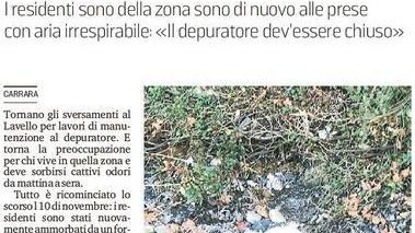 Feci, saponi e fango e il Lavello è una cloaca «Inquinamento pesante»
