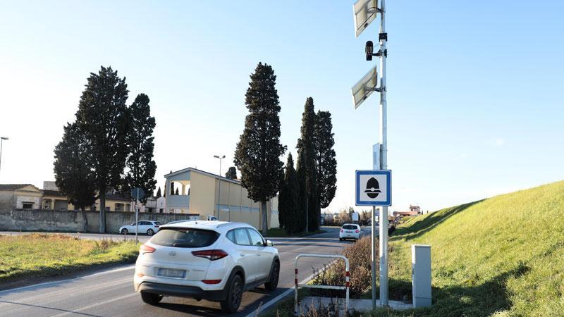L'autovelox a San Pierino