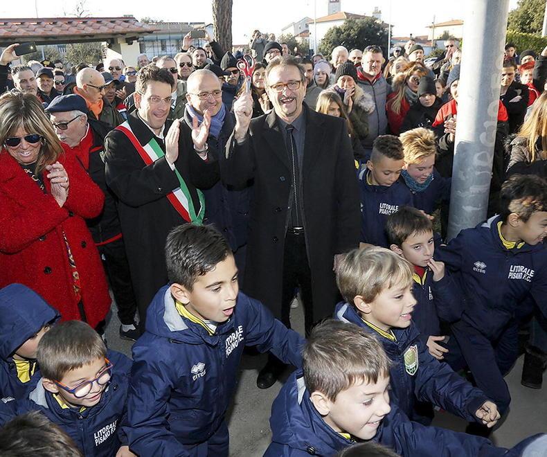 Il campo di Marina riapre i battenti, una festa per tre paesi 