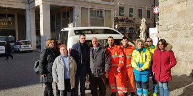 Un furgone Doblò accompagnerà i diversamente abili