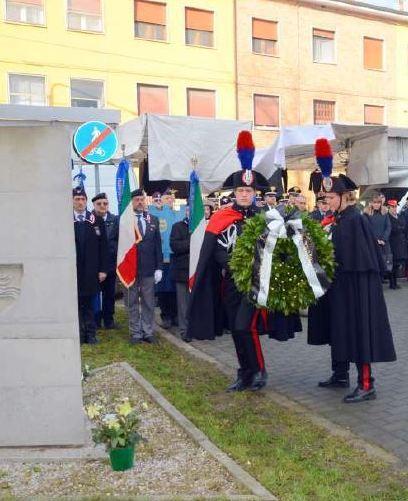 La commemorazione dell’appuntato eroe
