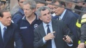 Da destra, Moretti con Berlusconi