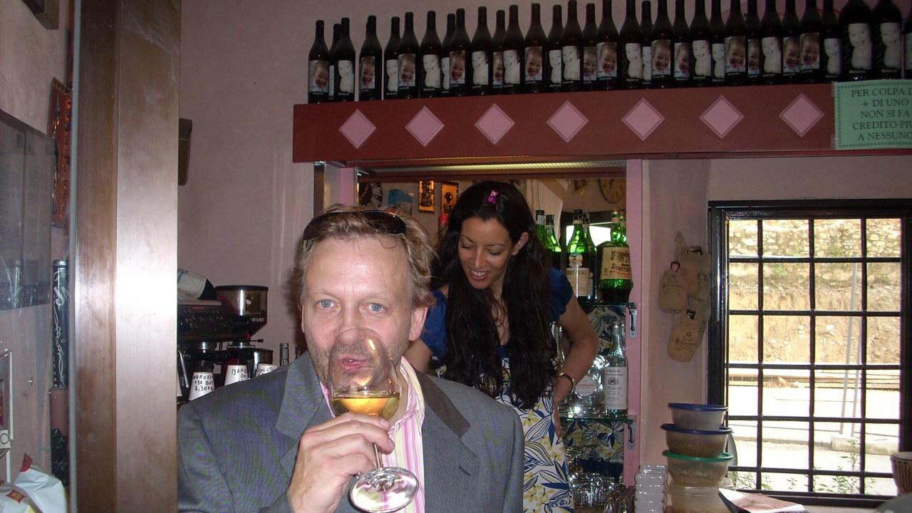 L'artista Marco Piono (Volker Bruns)