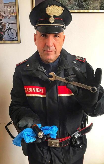 Ruba cassa e il parmigiano Arrestato dai carabinieri 58enne dal lungo curriculum