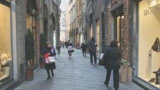 Uno scorcio di via Buia