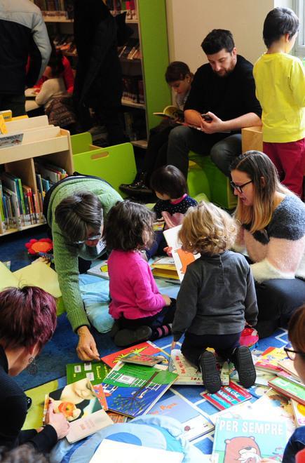 Biblioteca Giardino in festa con i bambini