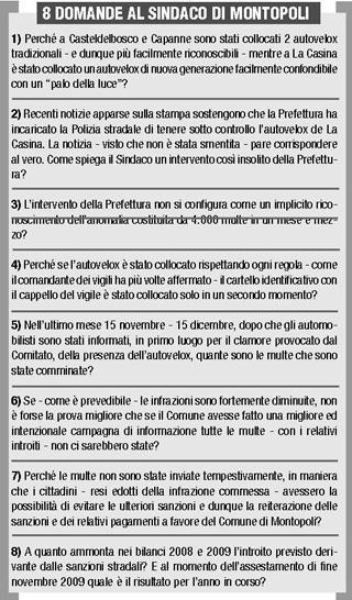 Nessuna manovra oscura contro gli automobilistiecco la difesa del sindaco