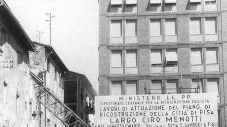 Largo Ciro Menotti e la brutta ricostruzione post-bellica