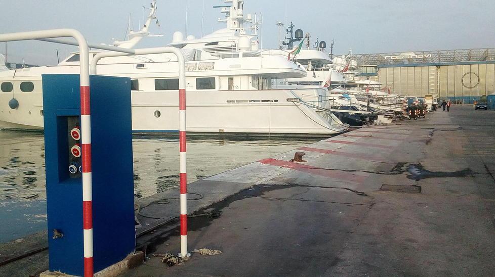 Acqua ed elettricità in porto si pagheranno alla Authority 
