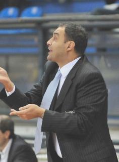 Il coach biancorosso Paolo Moretti