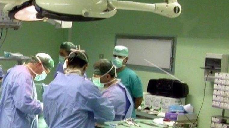Una sala operatoria