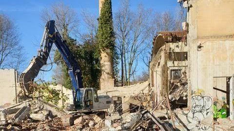 Ruspe all'ex fabbrica Europa,