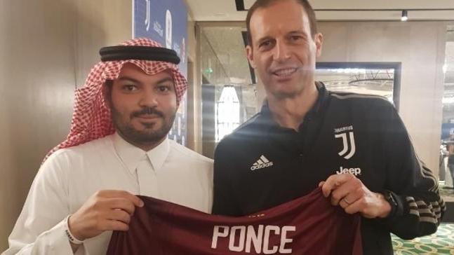 Allegri e il Ponce in Arabia