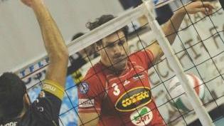 <strong>PRENEN OK.</strong> Lo schiacciatore belga è stato uno dei migliori in partita; sua l’azione che ha dato la vittoria ai Lupi