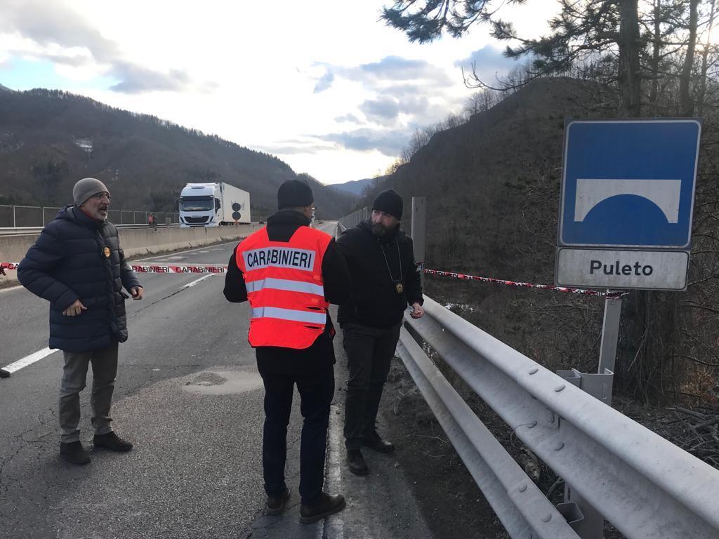 Viadotto E45: tanti disagi dopo la chiusura, dirottati i tir