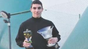 Tommaso Burelli con i premi