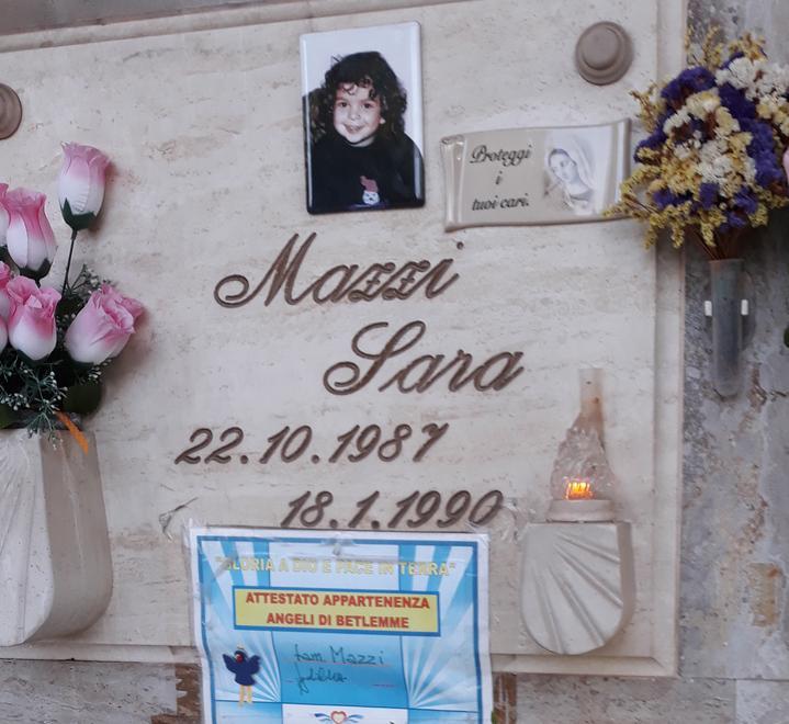 Liberata in extremis la lapide di Sara Mazzi per la cerimonia-ricordo