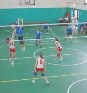 Un match di volley