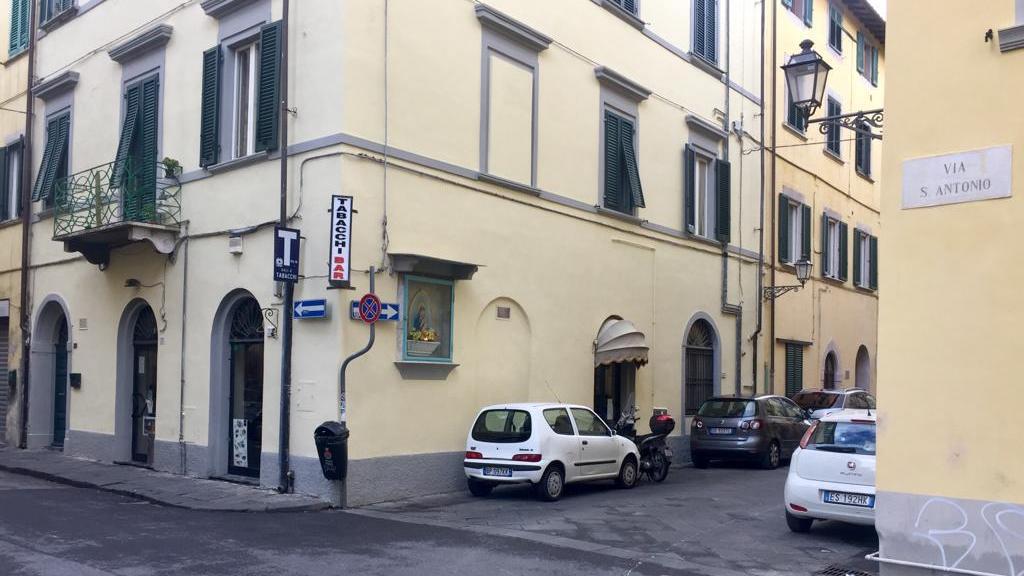 Il luogo dove il senza tetto si è sentito male