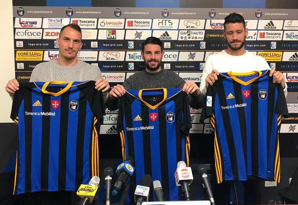Pesenti-Minesso-Benedetti Il Pisa cala un tris d’assi nel derby con i bianconeri 